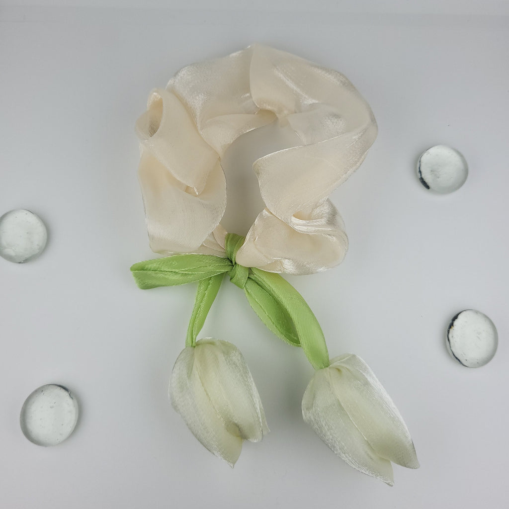 Organza Tulip Design Hair tie