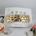 Metalic Gold Back Clips