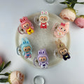 Trendy Korean kawaii style| 3 Cm Labubu Mini Kids Hair Claw