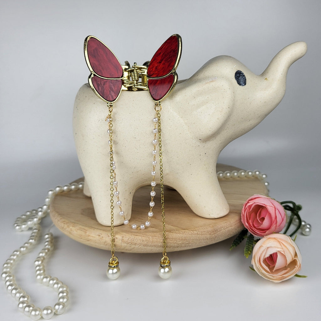 Styaraa Premium party wear Butterfly Hair claw clips