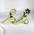 Large Metal Flower Claw Clips| Strong Grip, Non-Breakable Stylish Hair Clutches for Women & Girls
