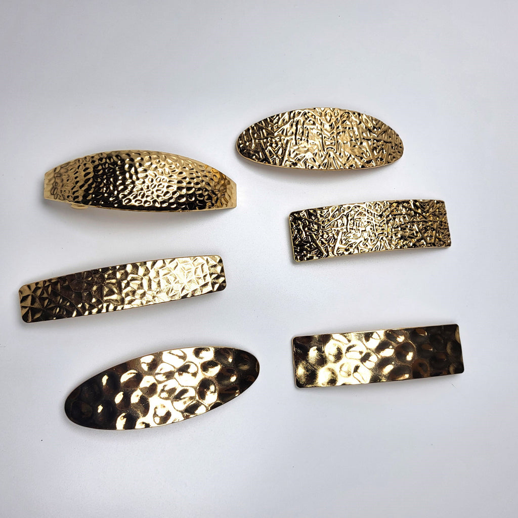 Metalic Gold Back Clips