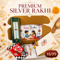 Rakhi Combo New 8 Silver