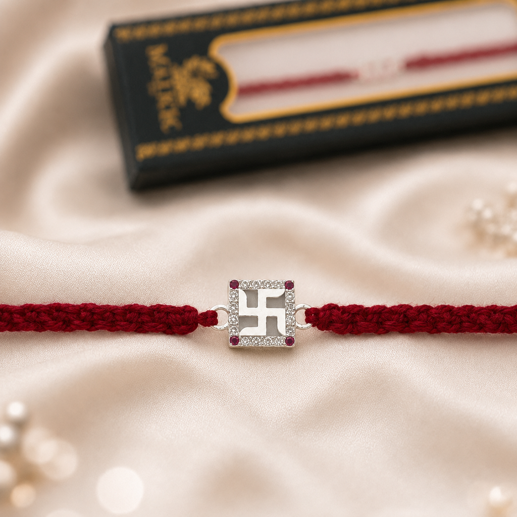 Rakhi Combo New 4 Silver