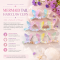 Mermaid Tail Hair Claw Clip