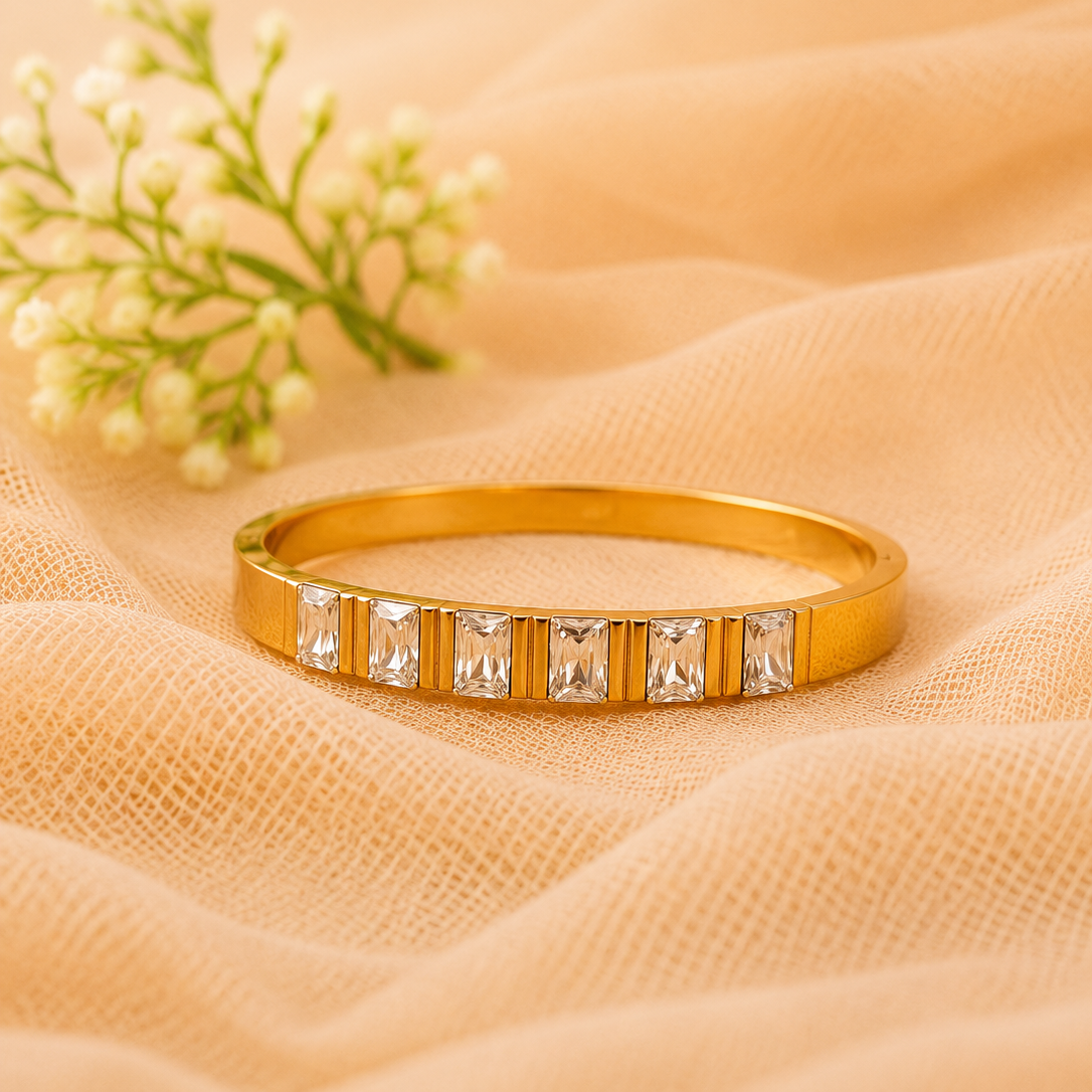 Radiant Crystal Baby Kada - Size 2.2 to 2.4