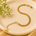 Golden Tennis Chain Bracelet