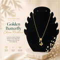 Green butterfly charm Chain