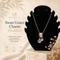 Swan Grace charm chain
