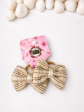 puffy bow style rubberbands