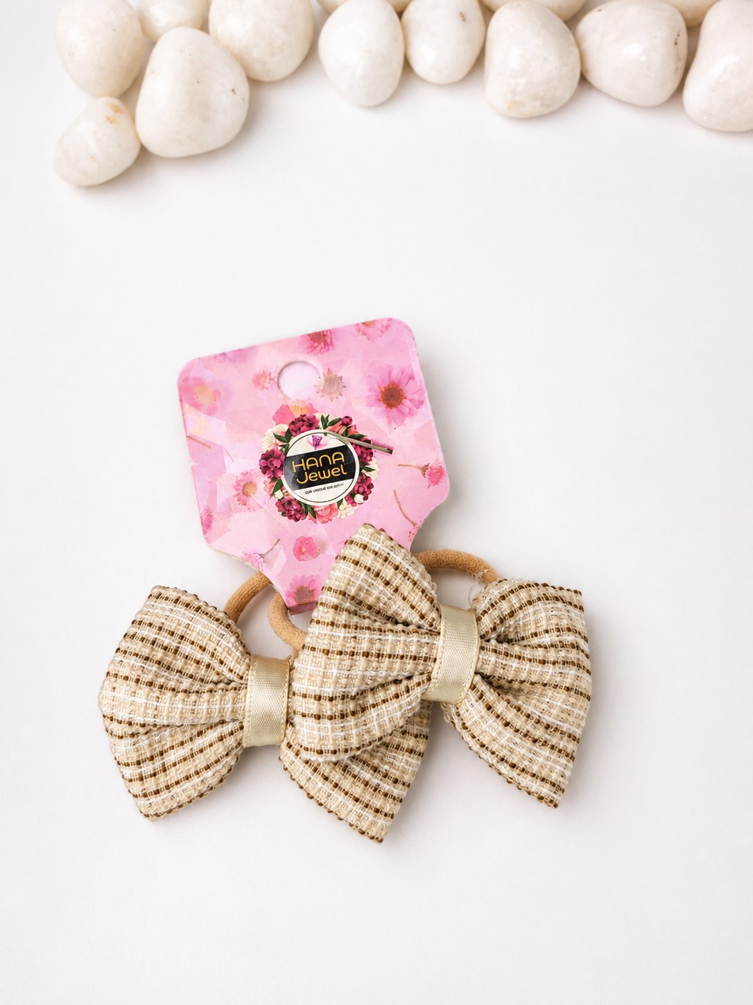 puffy bow style rubberbands