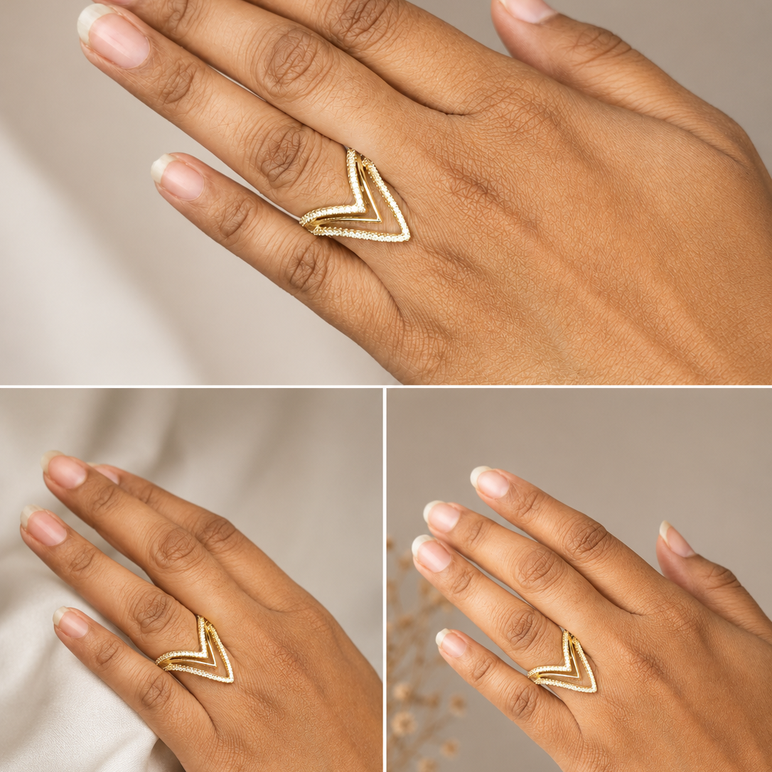 v shape ring 1 adjustable (Copy)