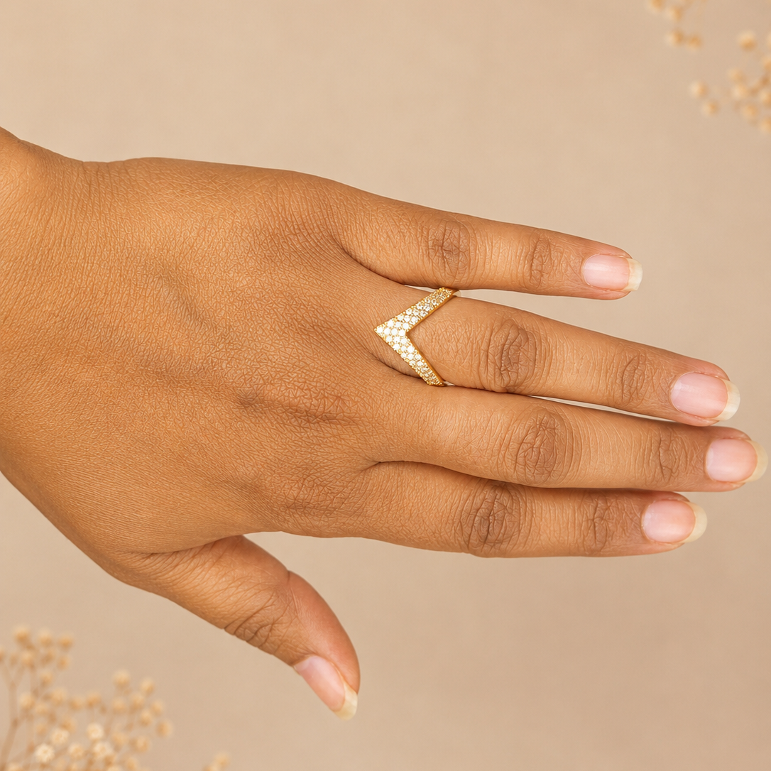 v shape ring 3 adjustable