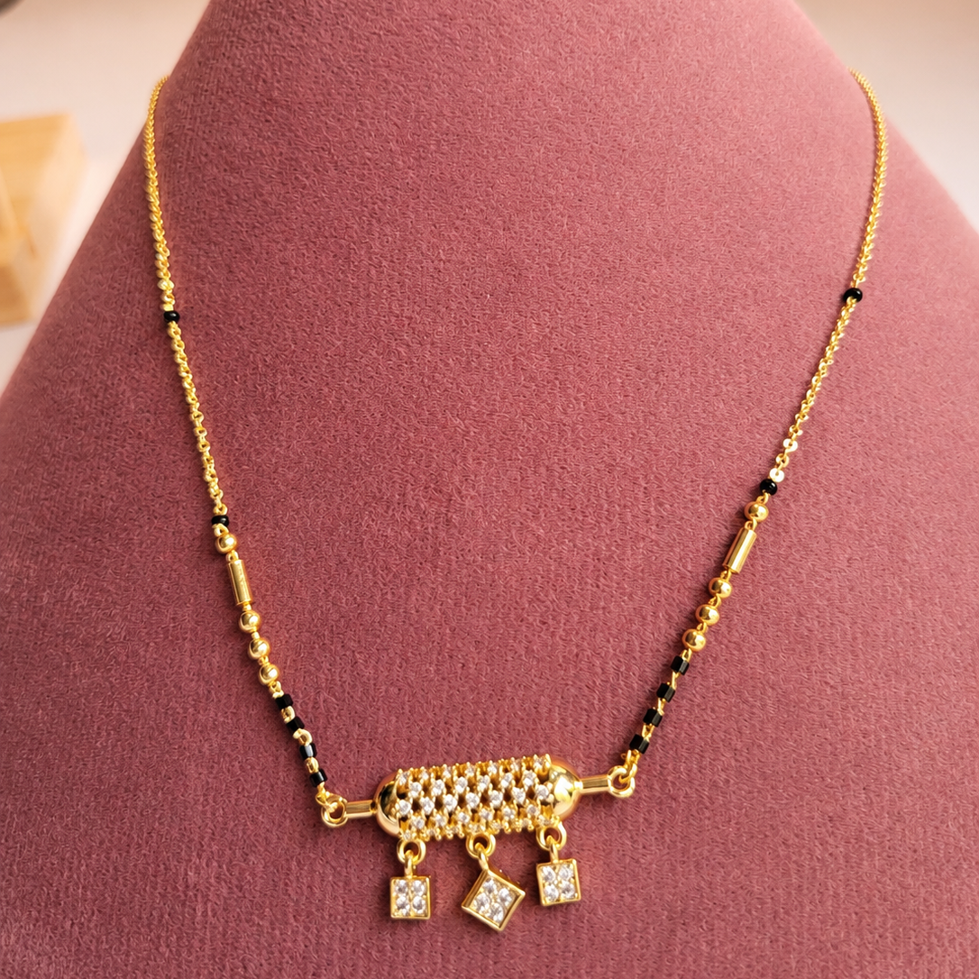 anti tarnish mangalsutra24....... 16 to 18 inch