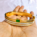 Elegant Anti-Tarnish Bracelet (2.6” Diameter