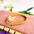 Nail bracelet  with stone 2.6