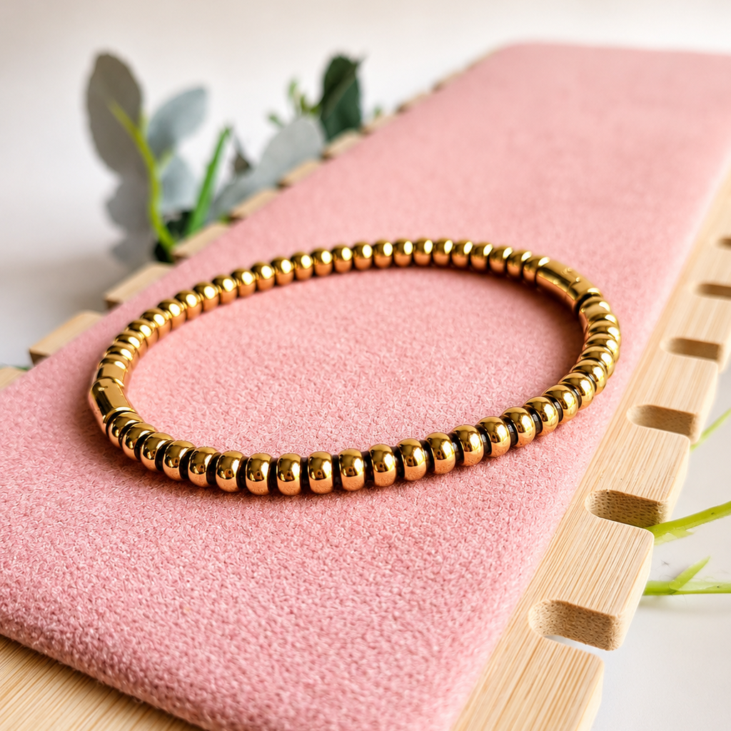 black and gold spiral kada 2.6