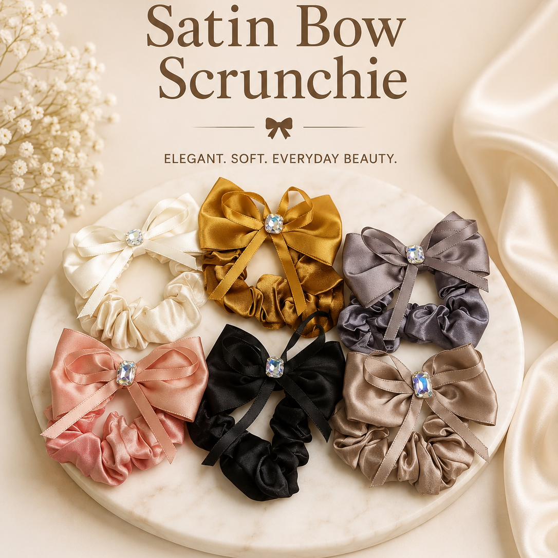 bow scrunchie
