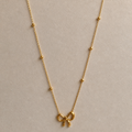 bow dainty chain