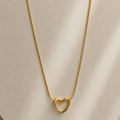 viral heart pendent chain