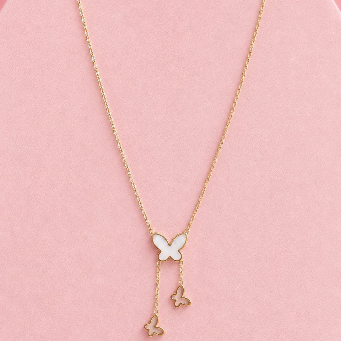 butterfly and butterfly drop chain