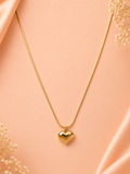 solid heart pendent