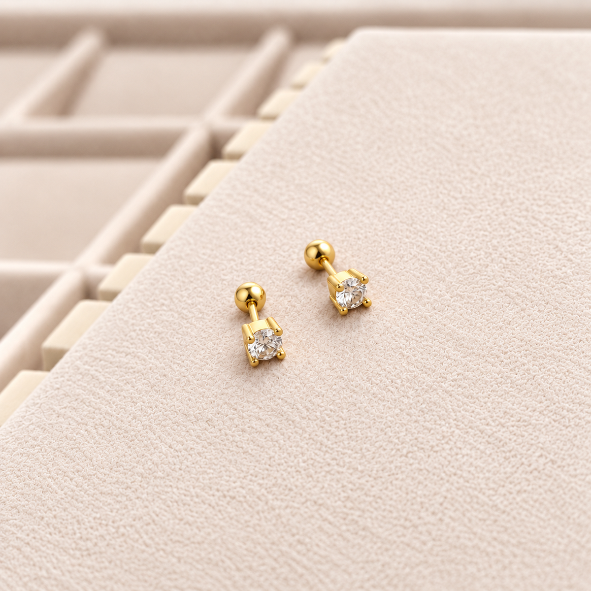 ball back earrings 1