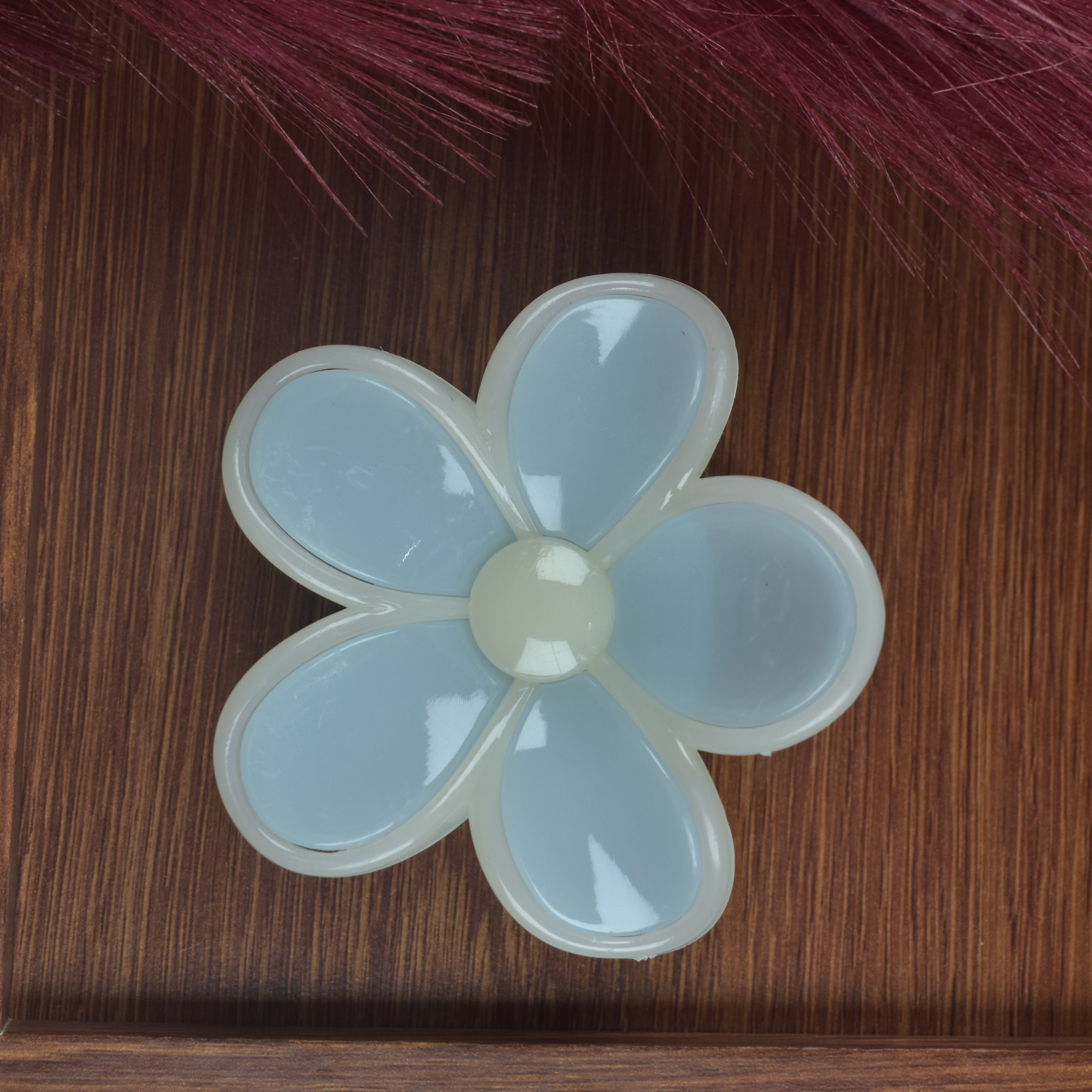 Korean Flower Hair Claw Clip For Women And Girls